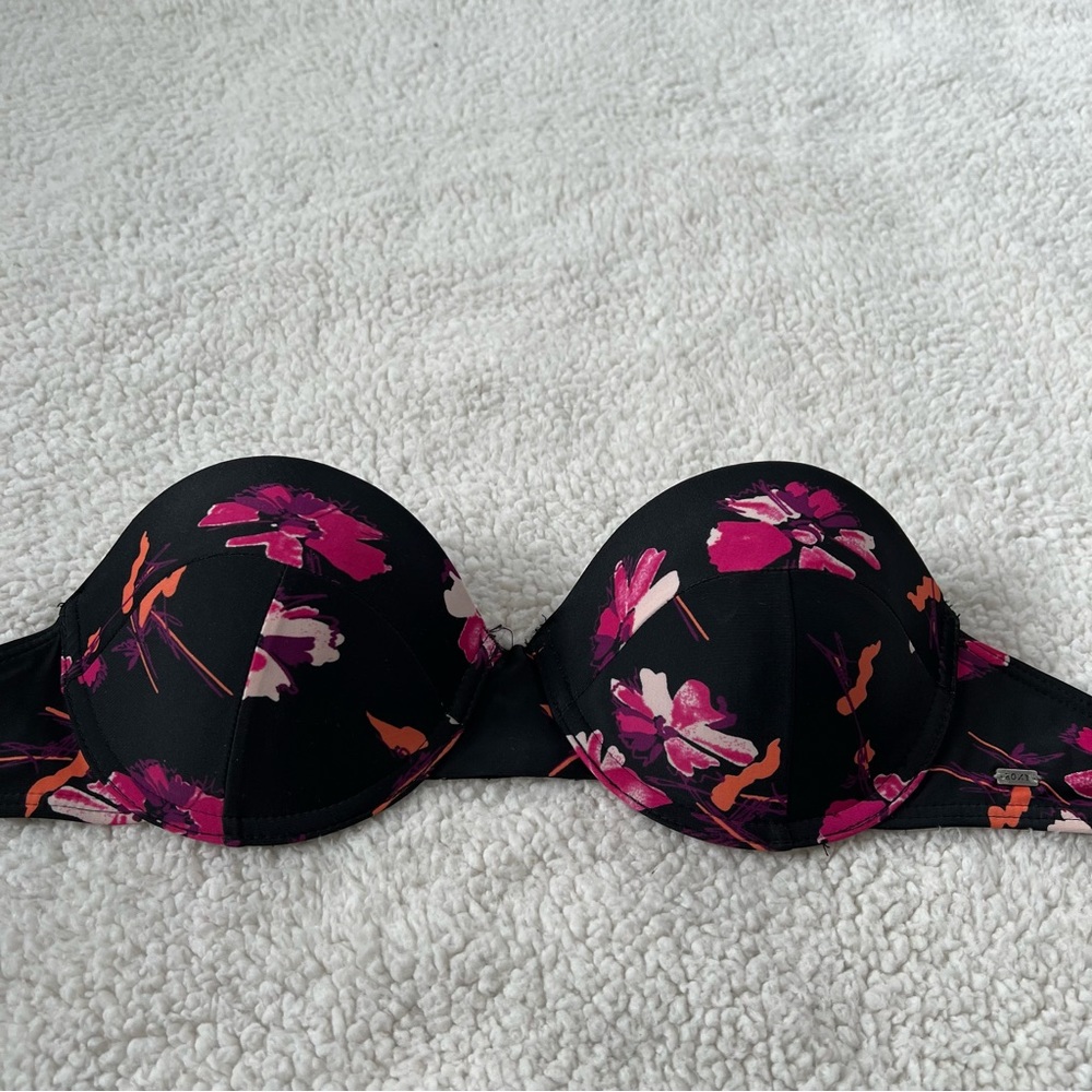 Roxy Floral Underwire Bikini Top